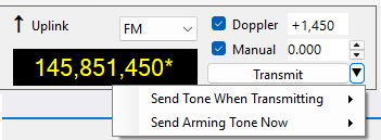 CTCSS Tone Menu