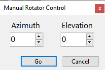 Manual Rotator Control