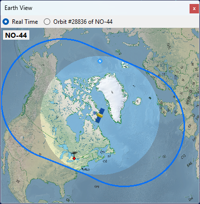 Earth View panel