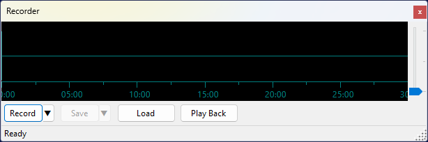 Recorder panel