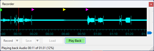 Playback in progress