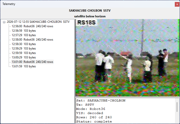 SSTV image